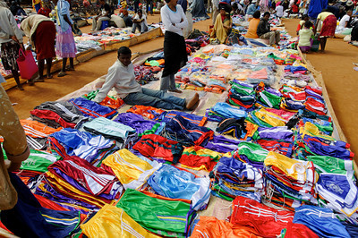 Used sport shorts on the market